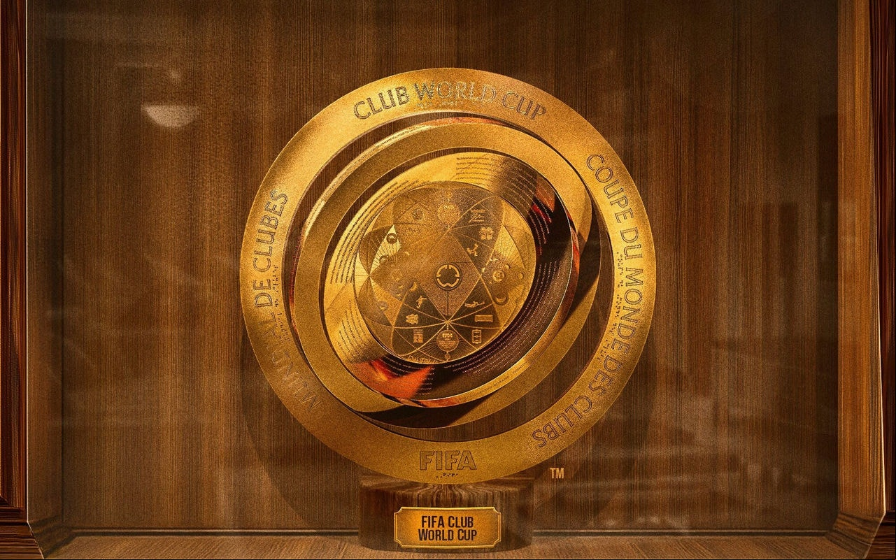 Novo troféu do Mundial de Clubes da Fifa que será erguido pela primeira vez em 2025 (Foto: Divulgação)