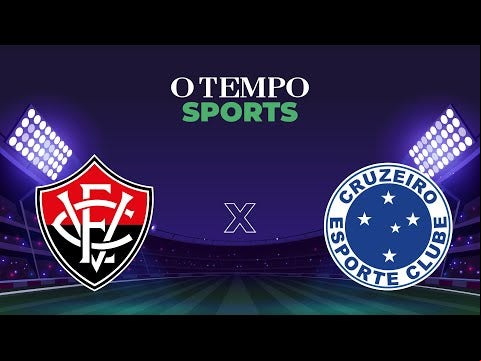 Acompanhe ao vivo a transmissão da partida entre Vitória e Cruzeiro